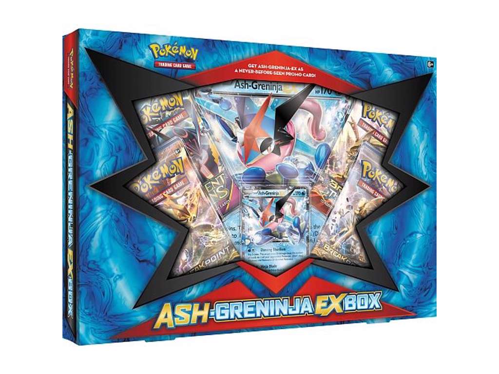 Pokémon Ash-Greninja EX box