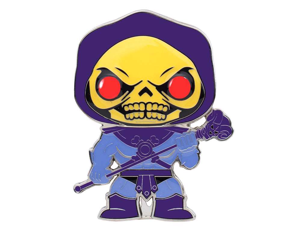 Masters of the Universe POP! Enamel Pin af Skeletor på 10 cm