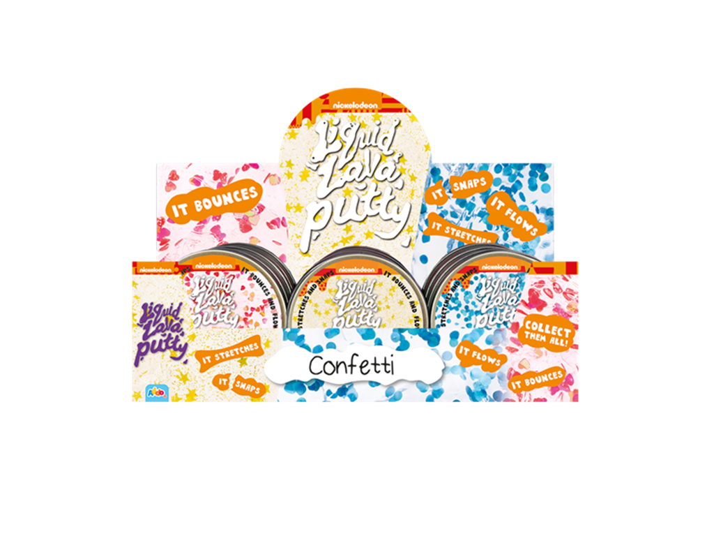 Liquid Lava Putty - Confetti