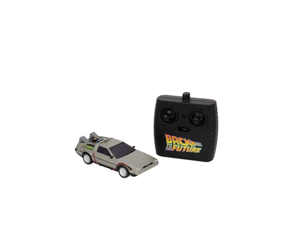 Back to the Future fjernstyret 1/32 Time Machine på 13 cm