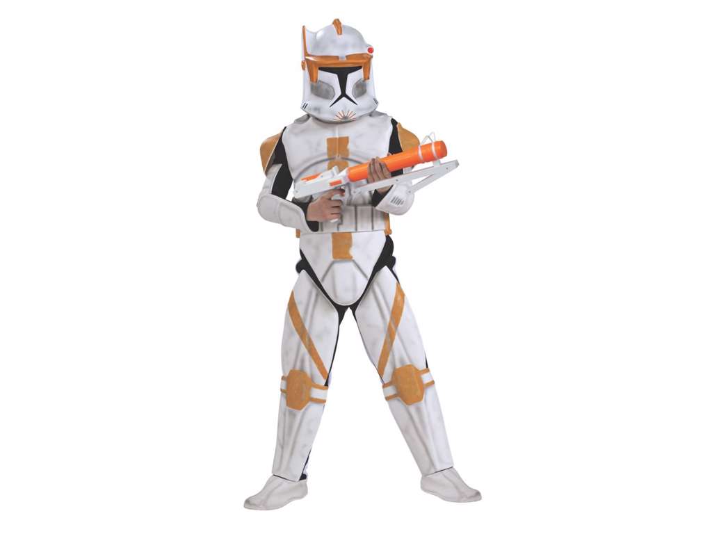 Clone Trooper kostume str 8-10 år