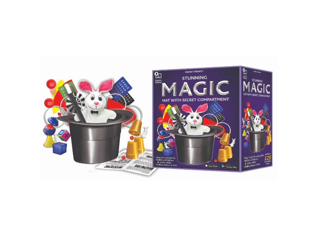 Junior tryllesæt med hat og kanin fra Stunning Magic