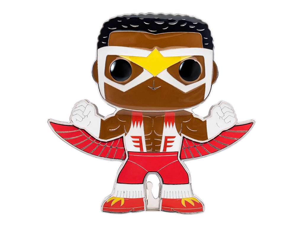 Marvel POP! Enamel Pin af Falcon på 10 cm