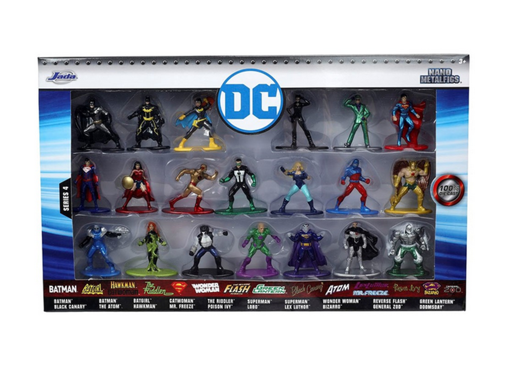 Jada Nano Figurer  DC Comics 20-Pack, Wave 4