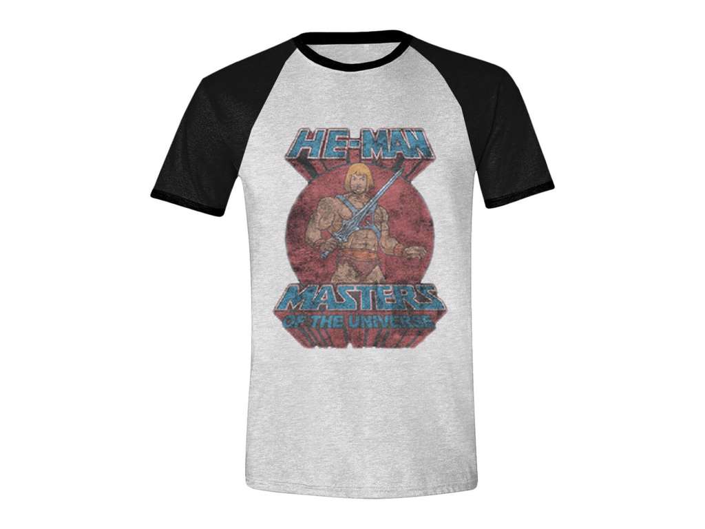 Masters of the Universe Raglan T-Shirt He-Man Pose str XL