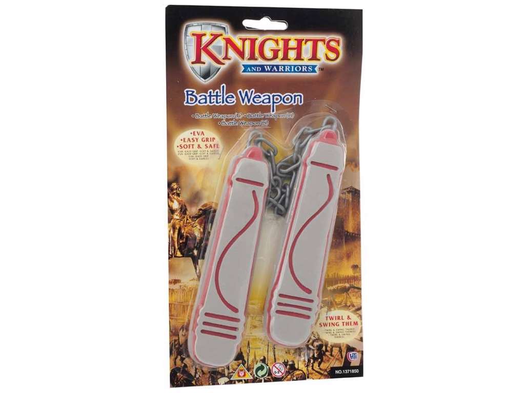 Lege nunchaku i skum til børn