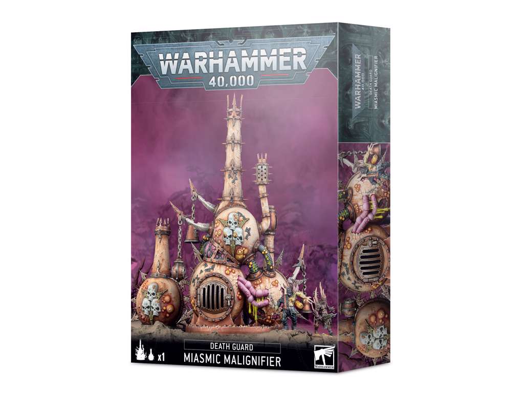 Death Guard Miasmic Malignifier - Terræn til Warhammer 40.000