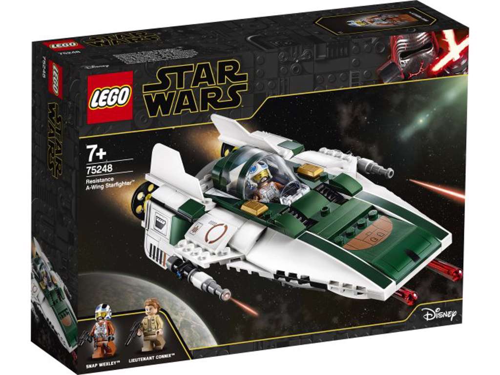 Lego Star Wars - Modstandsbevægelsens A-wing-stjernejager - 75248