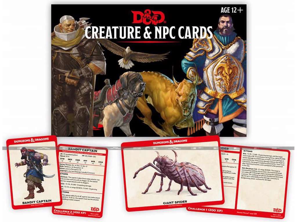 DD 5th Creature  NPC Card