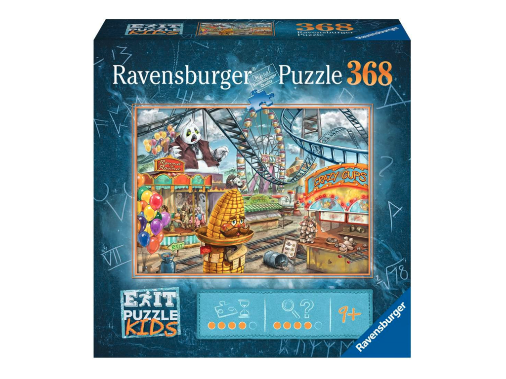EXIT Kids: Amusement park puslespil med 368 brikker
