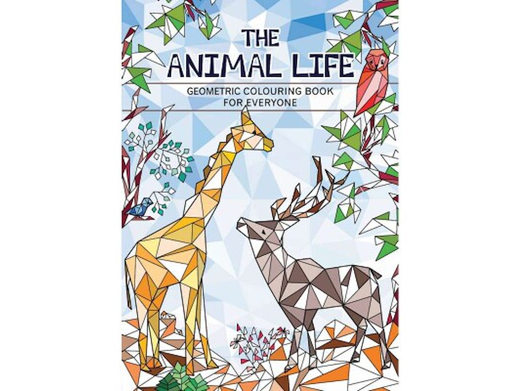 Malebog A4 The Animal Life – 32 sider