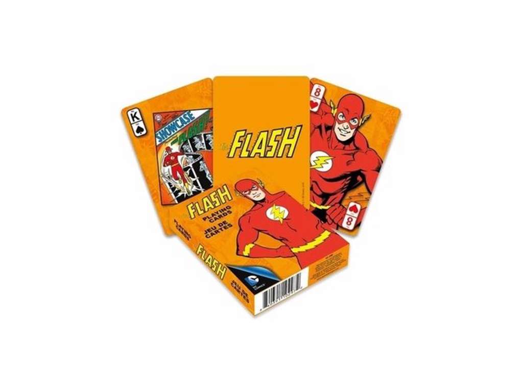 DC Comics spillekort med retro Flash