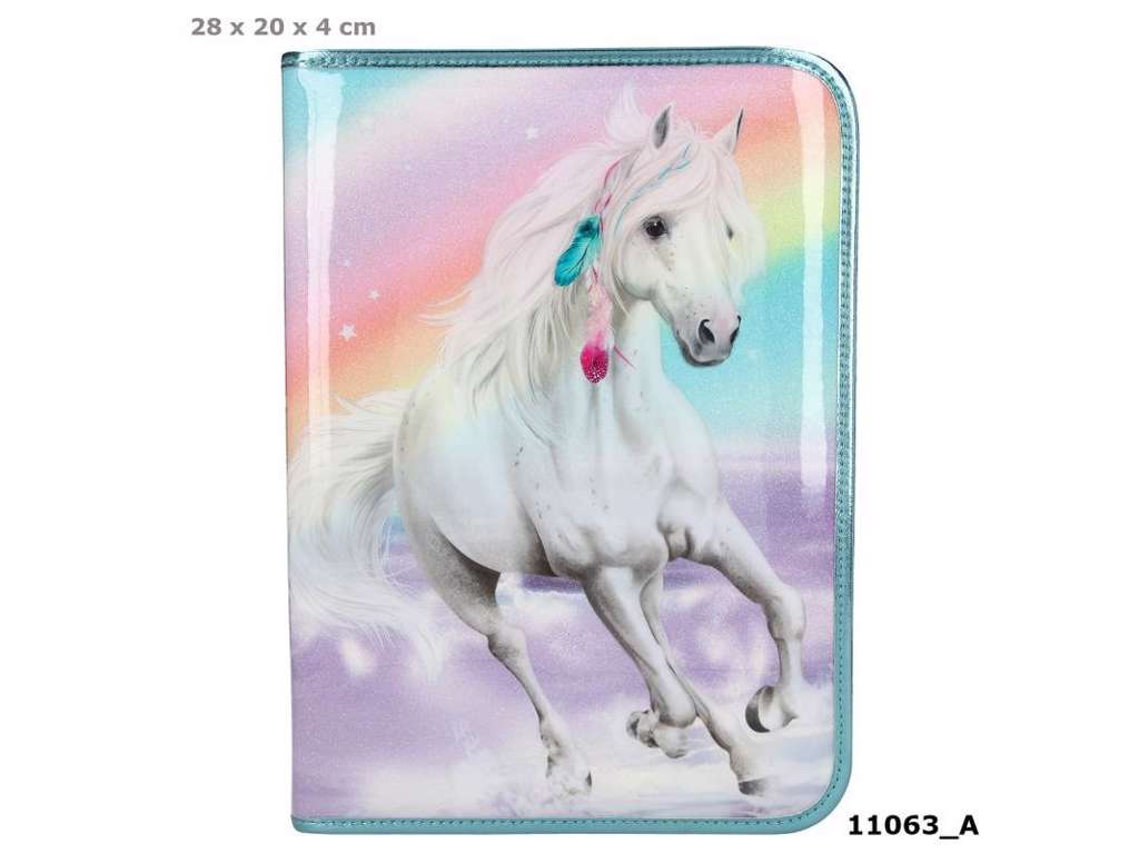 Miss Melody XXL penalhus - regnbue