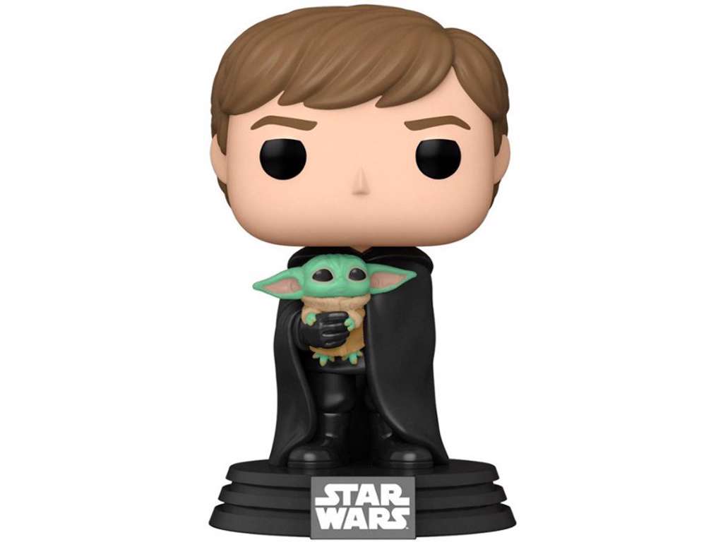 Star Wars The Mandalorian POP! TV Vinyl Figure Luke with Child 9 cm