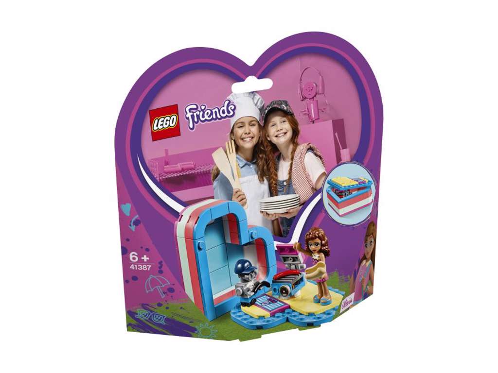 LEGO Friends - Olivias sommerhjerteæske - 41387