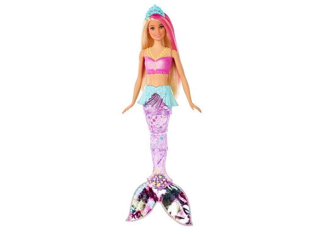 Barbie Dreamtopia havfrue med lysende hale