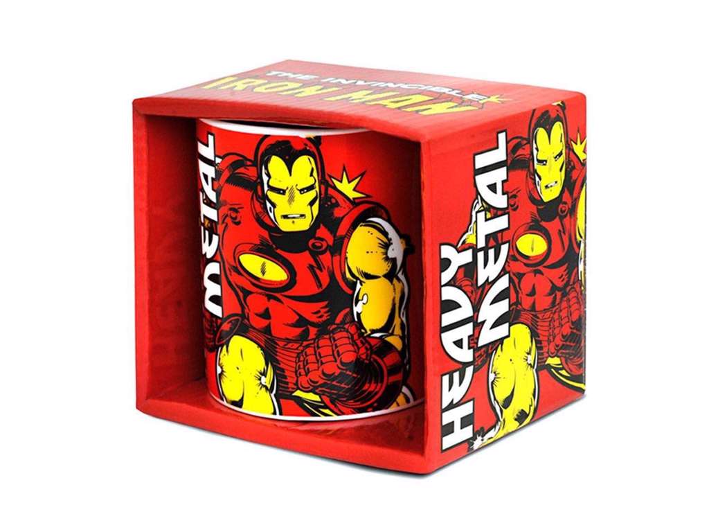 Marvel kop med Iron Man Heavy Metal