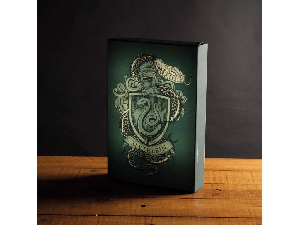 Lysende plakat med Slytherin fra Harry Potter