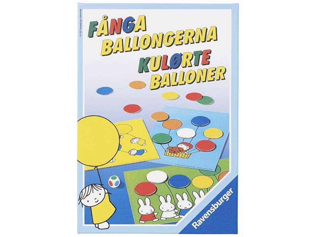 Kulørte Balloner - Brætspil fra Ravensburger