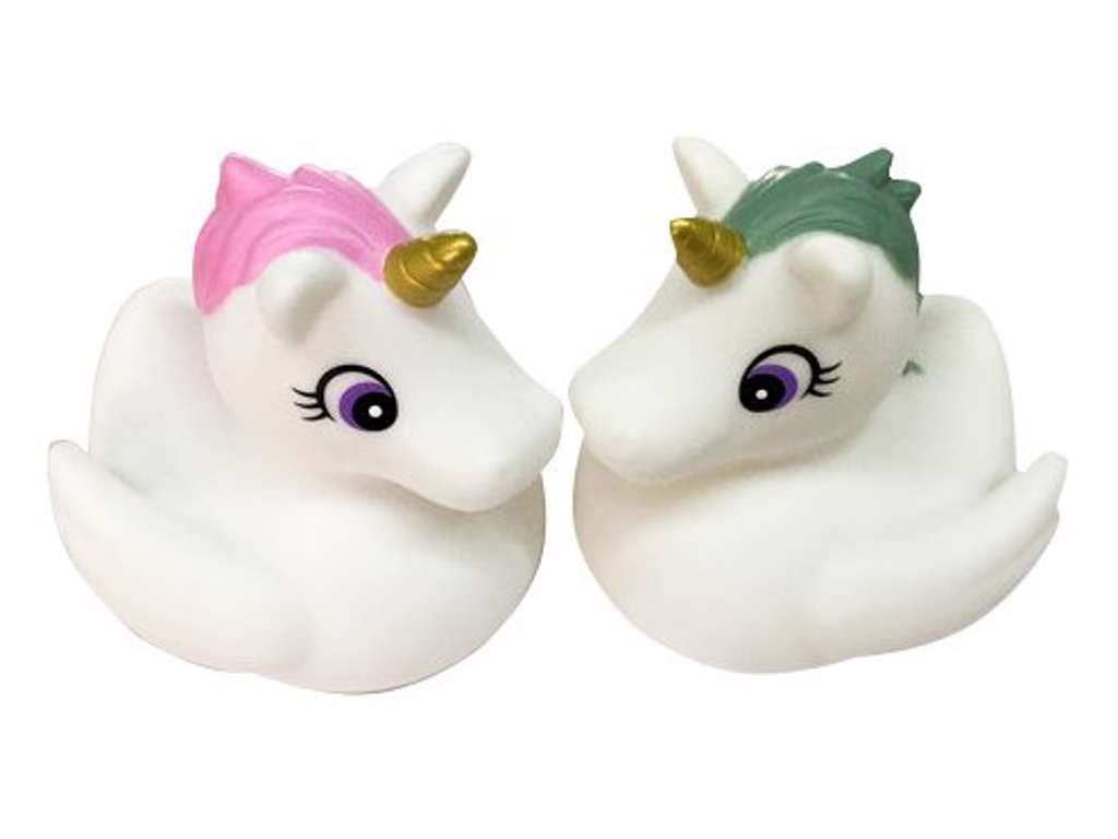 Enhjørning badedyr med lys