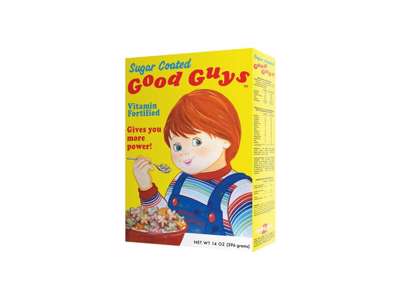 Child's Play 2 replika af 1/1 Good Guys Cereal Box