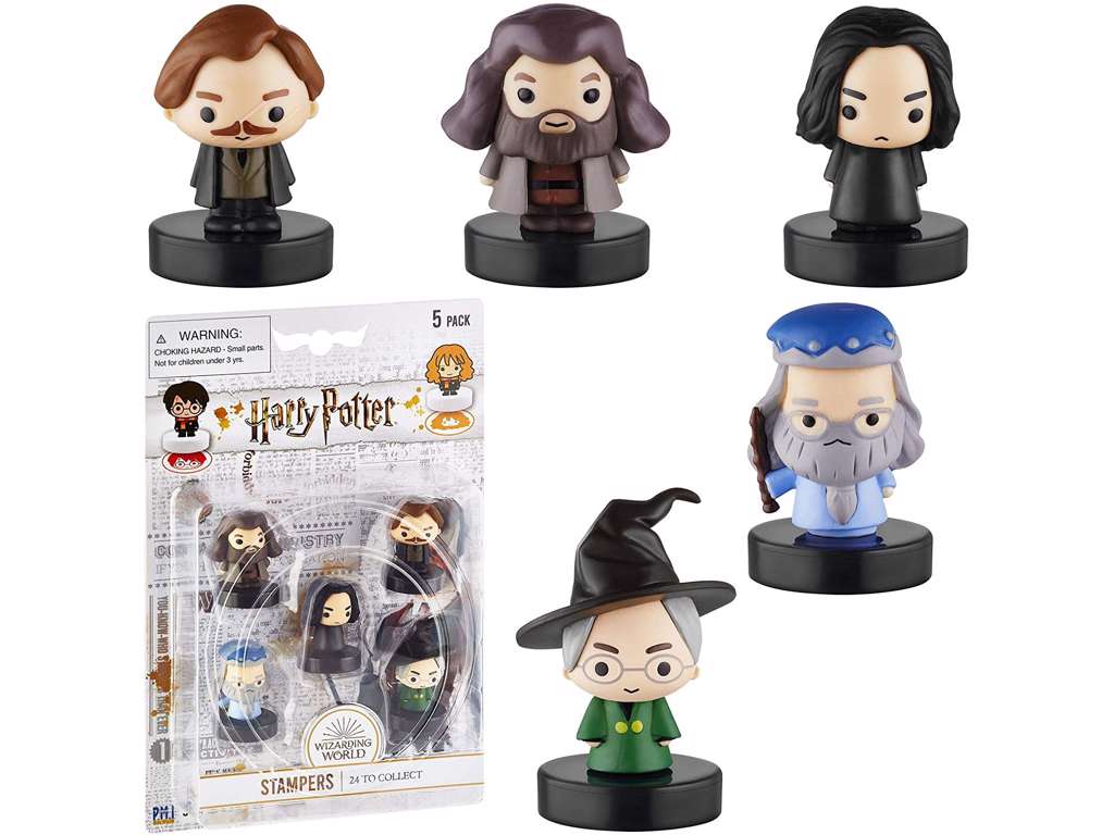 Harry Potter: Stempler 5-pak fra Wizarding World (Sæt C)