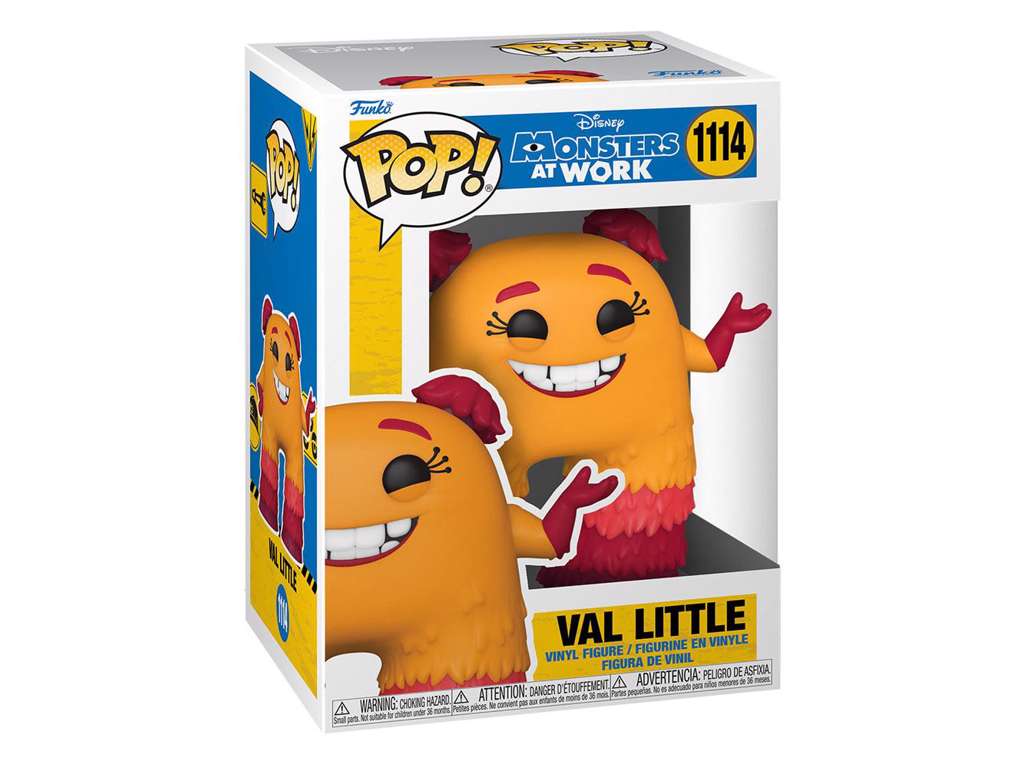 Monsters at Work POP! Disney Vinyl Figure Val Little 9 cm