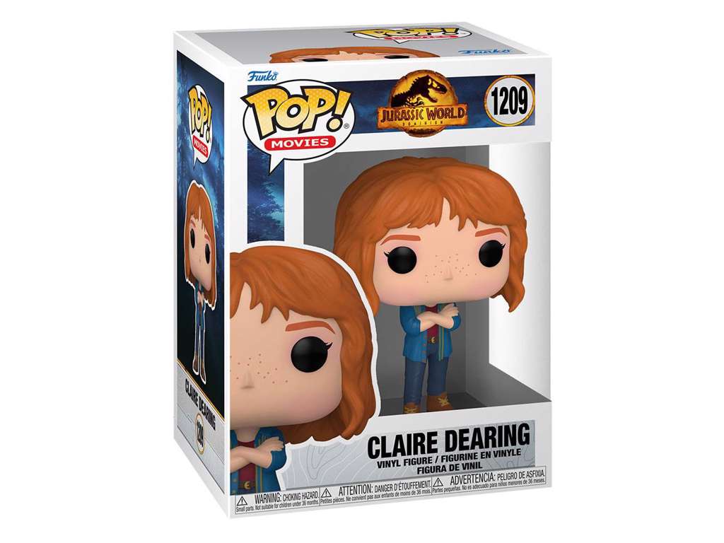 Jurassic World 3 POP! Movies Vinyl Figure Claire Dearing 9 cm