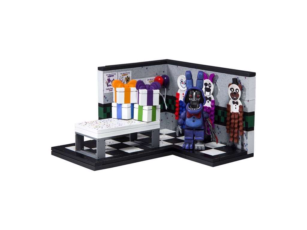 Five Nights at Freddy´s byggesæt - Paper Pals Party