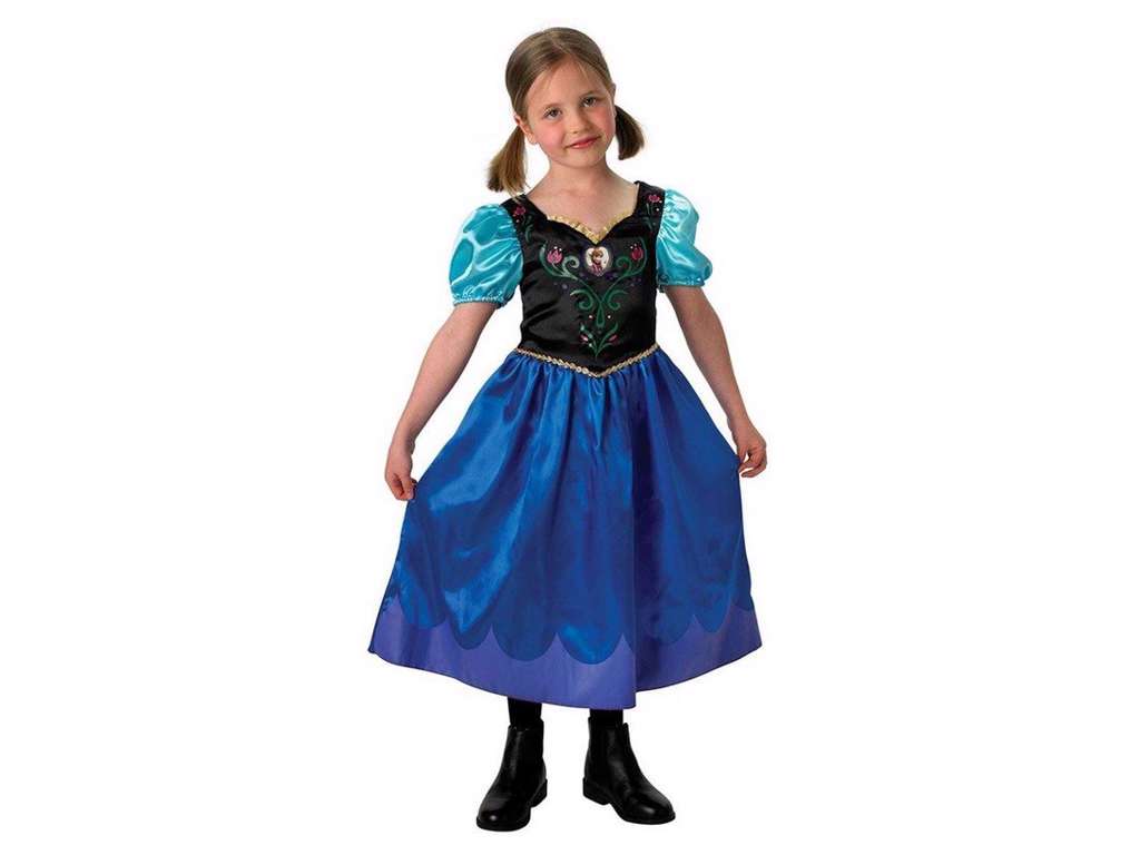 Frozen Anna klassisk kjole 3-4 år
