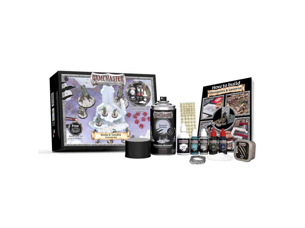 Gamemaster Terrain Kit: Snow & Tundra