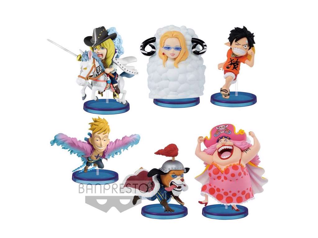 One Piece WCF ChiBi figur på 6 cm Oriental Zodiac Vol. 2
