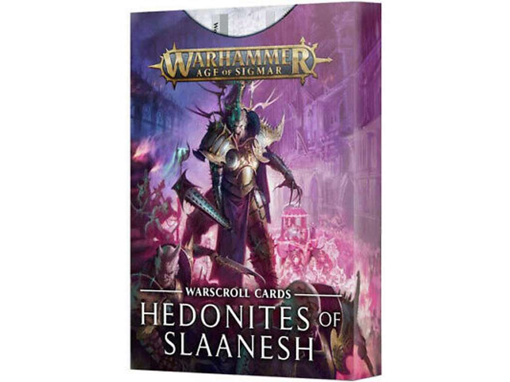 Slaanesh: Warscroll Cards 2021