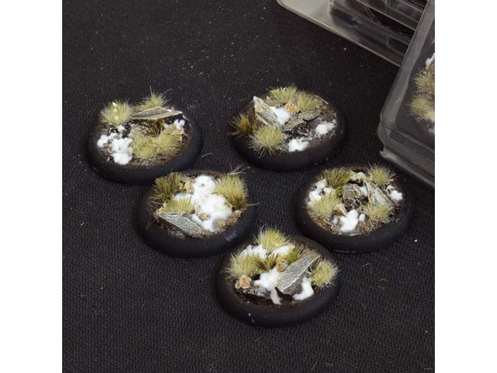 Winter Bases, Round 40mm 5 stk