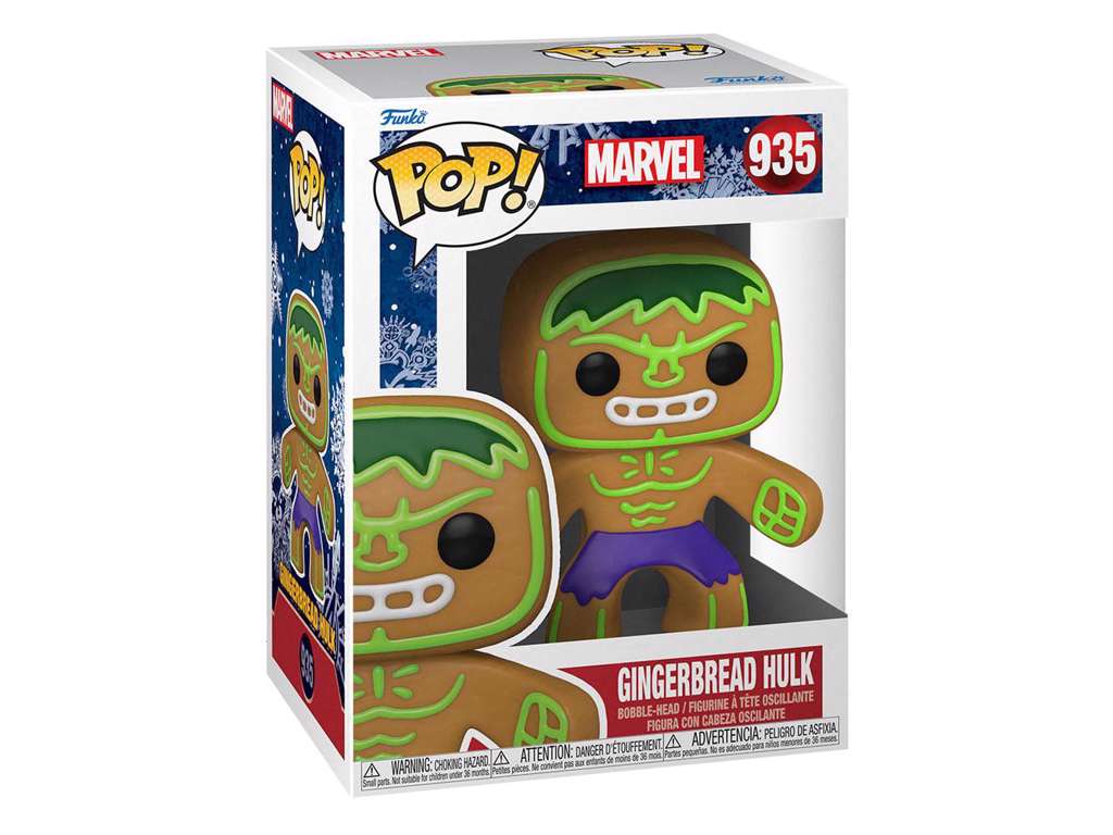Marvel POP! Vinyl Figure Holiday Hulk 9 cm