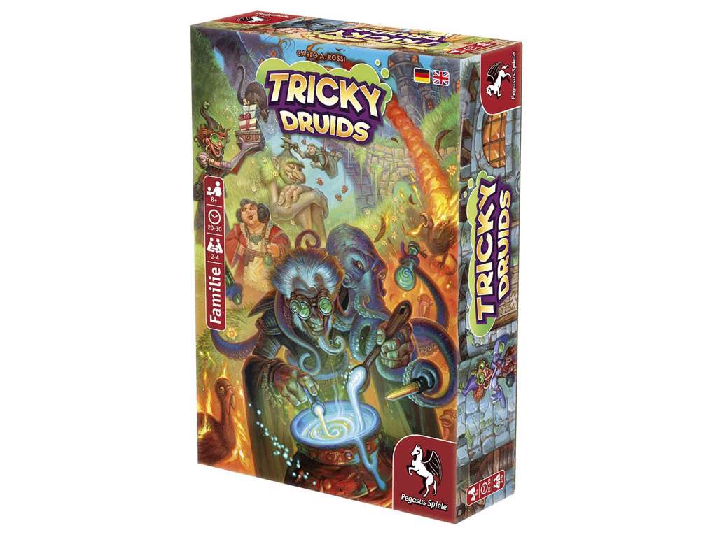 Tricky Druids (EN) - brætspil fra Lautapelit