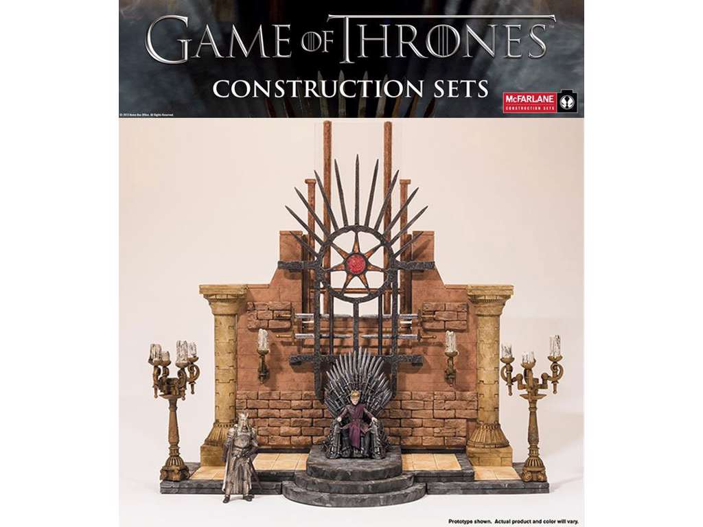 Game of Thrones byggesæt - Iron Throne Room