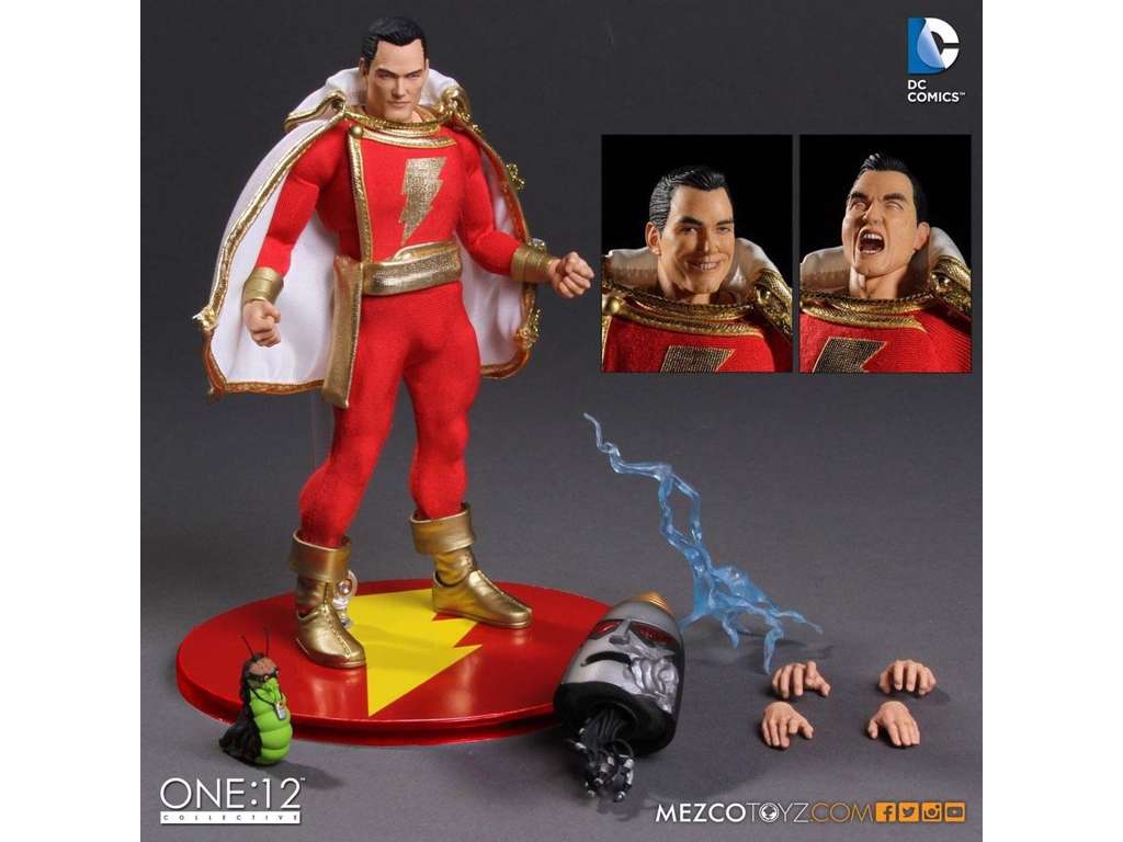 DC Universe action figur af 1/12 Shazam på 15 cm