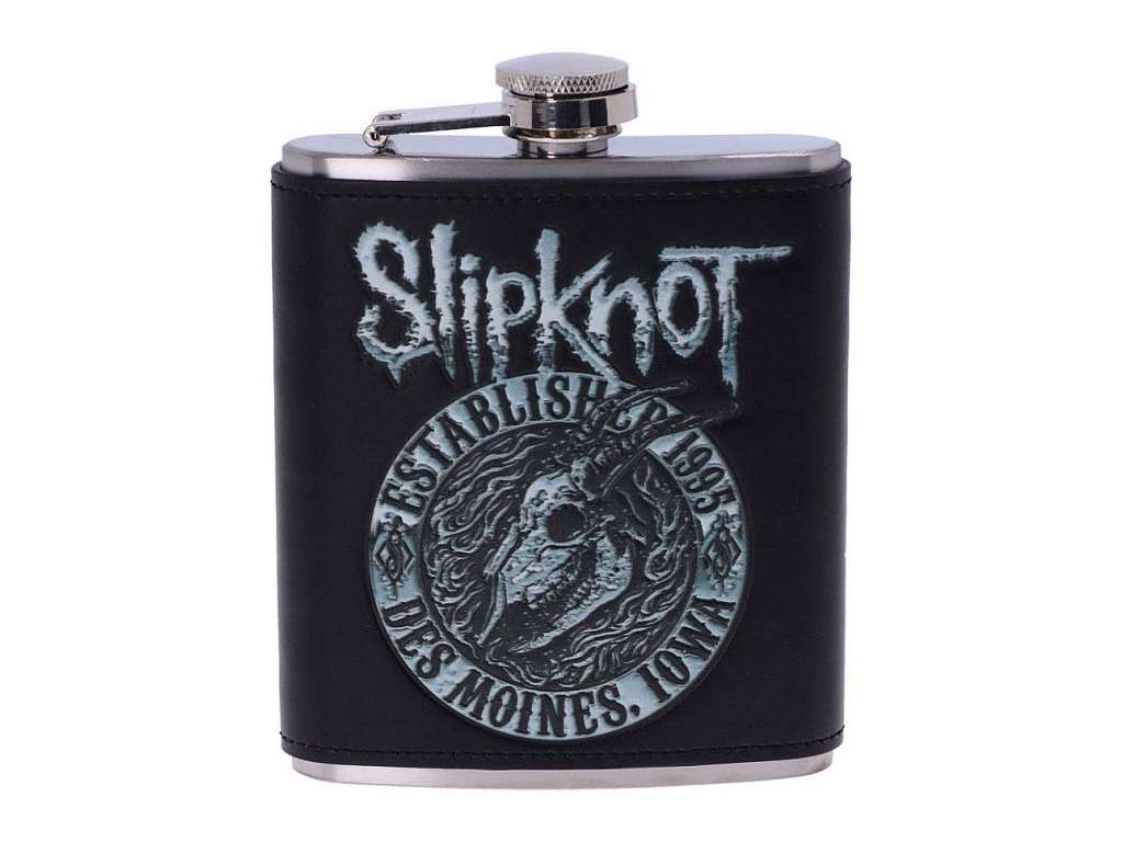 Slipknot lommelærke med Flaming Goat
