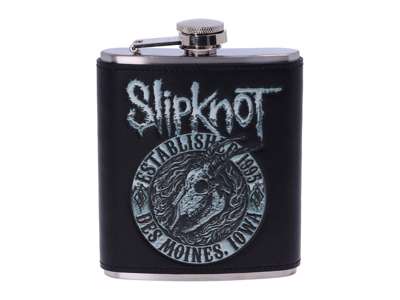 Slipknot lommelærke med Flaming Goat