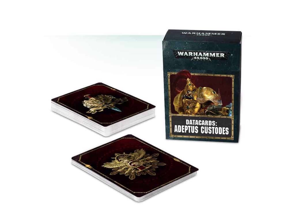 Datacards Adeptus Custodes