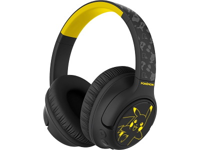 Pokémon Høretelefoner Pikachu Over-Ear Trådløs LED Lys Lyddeling