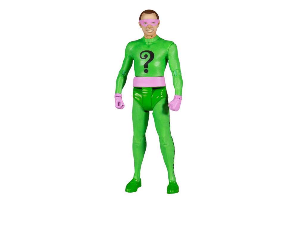 DC Retro Batman 66 The Riddler actionfigur på 15 cm