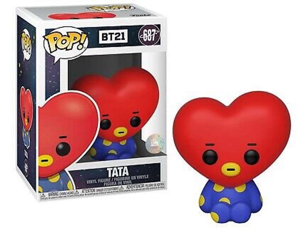 BT21 Line Friends POP! vinyl figur af Tata på 9 cm