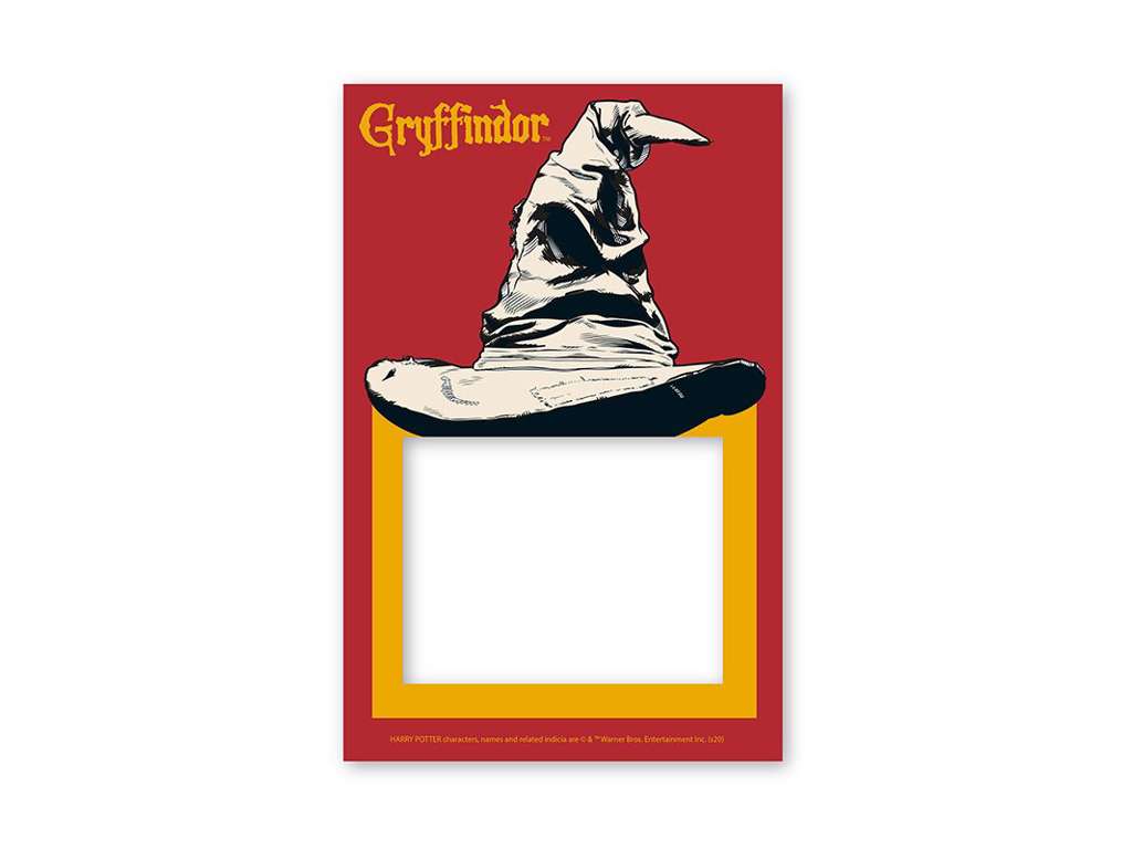 Gryffindor magnet ramme på 9.5 x 14 cm