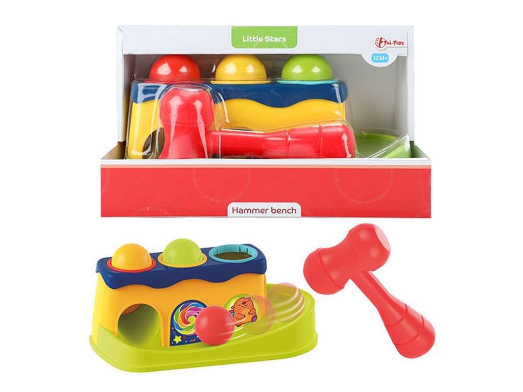 LITTLE STARS hammerbænk med 3 kugler