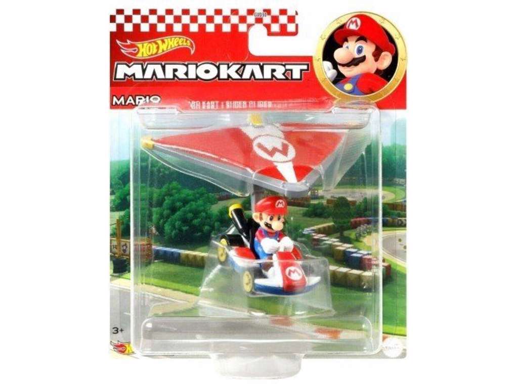 Hot Wheels Mario Kart Glider Mario