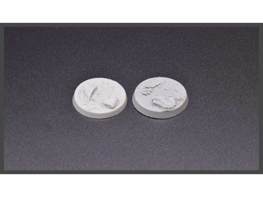 Rocky Fields Resin Bases, Round 32mm (x10)