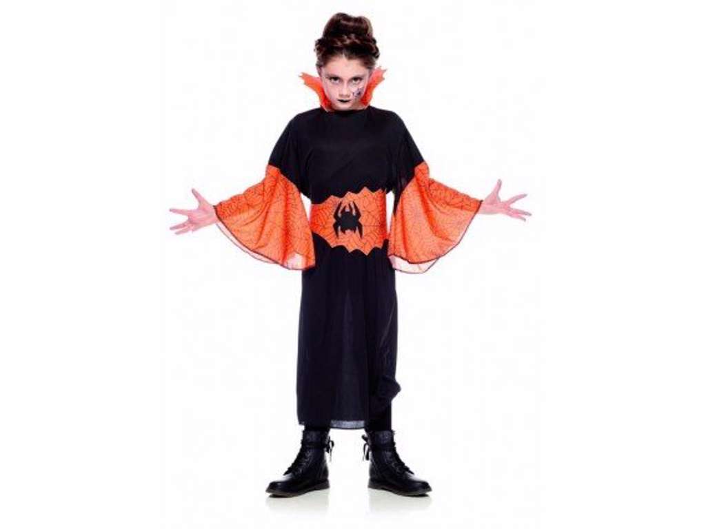 Spiderella børnekostume fra joker - 122-134 cm