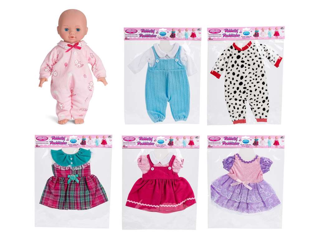 Dukketøj til 40-43 cm dukker fra My Baby